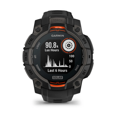 Garmin Instinct 3–45 mm Solar Black with Black Band - 010-02934-00