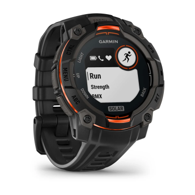 Garmin Instinct 3–45 mm Solar Black with Black Band - 010-02934-00
