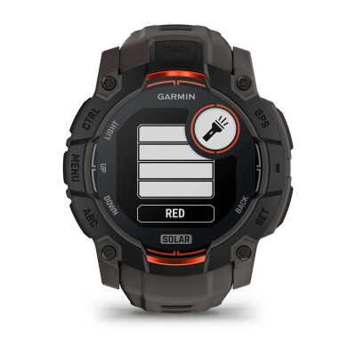 Garmin Instinct 3–50 mm Solar Black with Charcoal Band - 010-02935-00