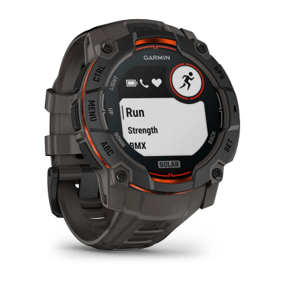 Garmin Instinct 3–50 mm Solar Black with Charcoal Band - 010-02935-00