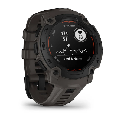 Garmin Instinct E–45 mm Black with Charcoal Band - 010-02933-00