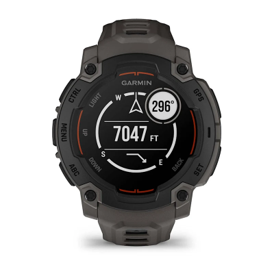 Garmin Instinct E–45 mm Black with Charcoal Band - 010-02933-00