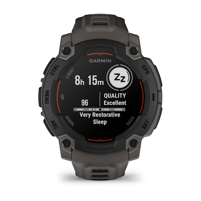Garmin Instinct E–45 mm Black with Charcoal Band - 010-02933-00