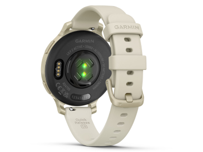 Garmin Lily 2 Active Lunar Gold with Bone Silicone Band - 010-02891-00