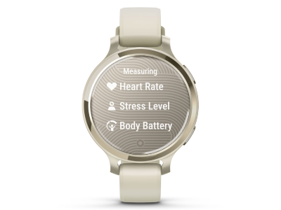 Garmin Lily 2 Active Lunar Gold with Bone Silicone Band - 010-02891-00
