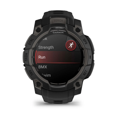 Garmin Instinct 3–45 mm AMOLED Black with Black Band - 010-02936-00
