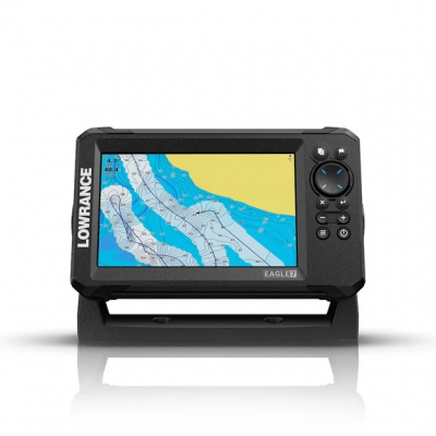 Lowrance Eagle 7 with SplitShot HD Transducer and C-MAP Discover OnBoard - 000-16227-001