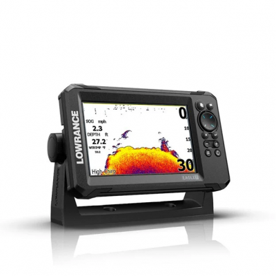 Lowrance Eagle 7 with SplitShot HD Transducer and C-MAP Discover OnBoard - 000-16227-001