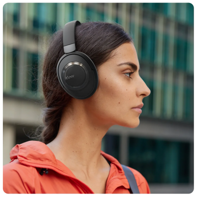 Cleer Audio ALPHA Noise Cancelling Wireless Headphones - ALPHA1NCBLKUS
