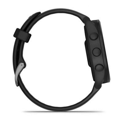Garmin Forerunner 165 Smart Watch in Black/Slate Gray - 010-02863-20
