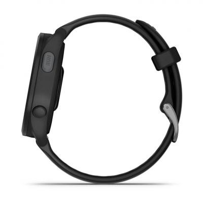 Garmin Forerunner 165 Smart Watch in Black/Slate Gray - 010-02863-20