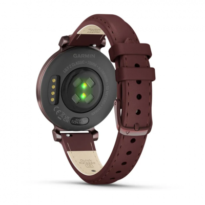 Garmin Lily 2 Classic Dark Bronze with Mulberry Leather Band - 010-02839-03