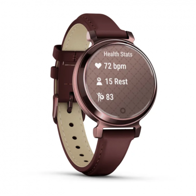 Garmin Lily 2 Classic Dark Bronze with Mulberry Leather Band - 010-02839-03