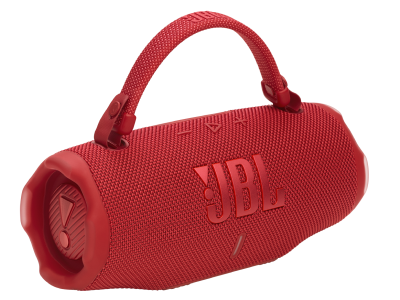 JBL Charge 6 Portable Speaker with AI Sound Boost in Red - JBLCHARGE6REDAM