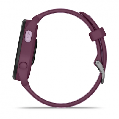 Garmin Forerunner 165 Music Smart Watch in Berry/Lilac - 010-02863-33