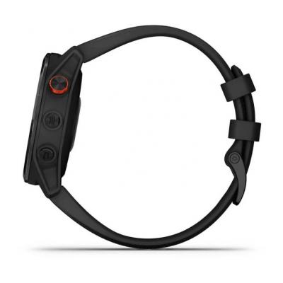Garmin Approach S62 Black Ceramic Bezel with Black Silicone Band - 010-02200-00