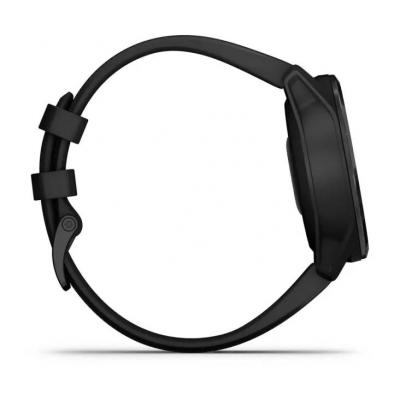 Garmin Approach S62 Black Ceramic Bezel with Black Silicone Band - 010-02200-00