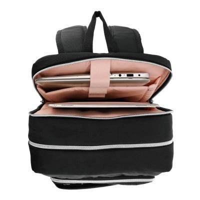 Swiss Digital KATY ROSE Black Platinum Backpack with SDD Finder - SD1006FB-01B