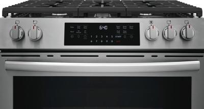 30" Frigidaire Gallery 6 Cu. Ft. Front Control Gas Range - GCFG3059BF