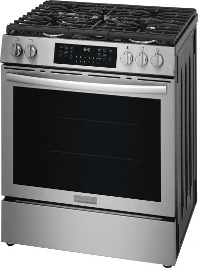 30" Frigidaire Gallery 6 Cu. Ft. Front Control Gas Range - GCFG3059BF