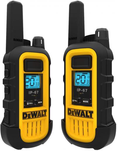 Dewalt Heavy Duty Walkie Talkies - DXFRS300