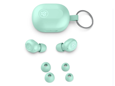 JLab JBuds Mini True Wireless Earbuds in Mint - JBuds Mini