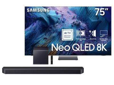 75" Samsung 8K AI Smart TV + Q-series Soundbar Bundle - QN75QN990FFXZC-HW-Q900F