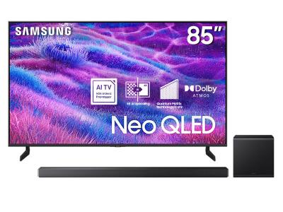 85" Samsung Neo QLED Smart TV + Q-series Soundbar - QN85QN80FAFXZC-HW-QS700F/ZC