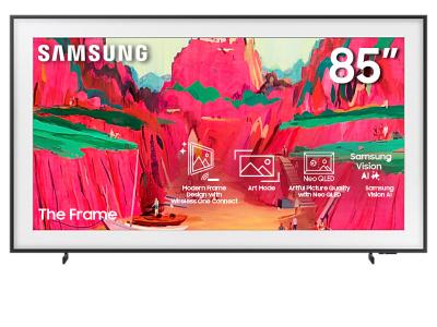 85" Samsung The Frame Pro AI TV + Q-series Soundbar - QN85LS03FWFXZC-HW-Q800F/ZC