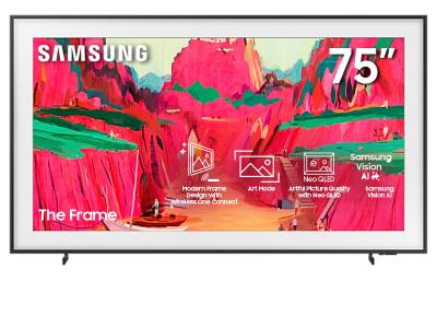 75" Samsung The Frame Pro AI TV + Q-series Soundbar - QN75LS03FWFXZC-HW-Q800F/ZC