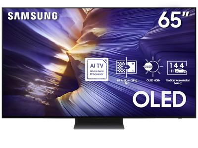 65" Samsung 4K AI TV + Q-series Soundbar - QN65S90FAFXZC-HW-QS700F/ZC
