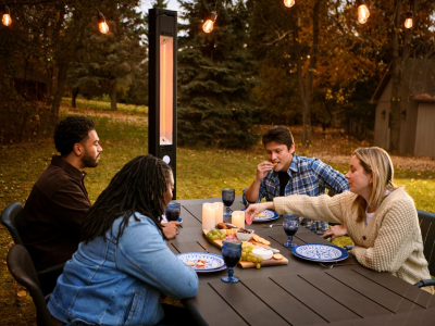80" Napoleon Freestanding Electric Outdoor Heater - NEOFV80IH