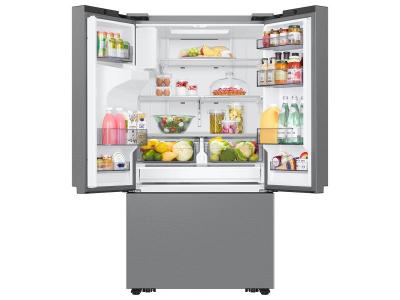 36" Samsung 26 Cu. Ft. Mega Capacity Counter Depth 3-Door French Door Refrigerator - RF27CG5B10SRAA