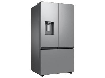 36" Samsung 26 Cu. Ft. Mega Capacity Counter Depth 3-Door French Door Refrigerator - RF27CG5B10SRAA