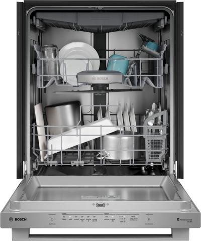 24" Bosch 800 Series Dishwasher with Anti-Fingerprint - SHX78DM5N