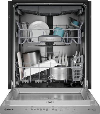 24" Bosch 800 Series Dishwasher with Anti-fingerprint - SHP78DM5N