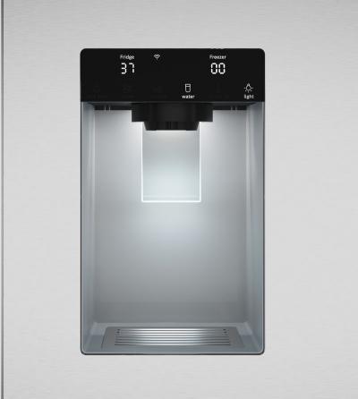 36" Bosch 100 Series French Door Bottom Mount Refrigerator - B36CD10ENS