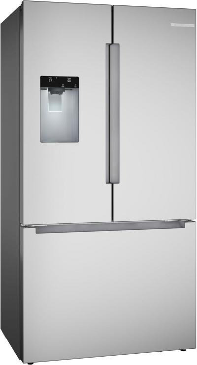 36" Bosch 100 Series French Door Bottom Mount Refrigerator - B36CD10ENS