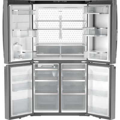 36" GE Profile 28.4 Cu. Ft. 4-Door French Door Refrigerator - PAD28BYTFS