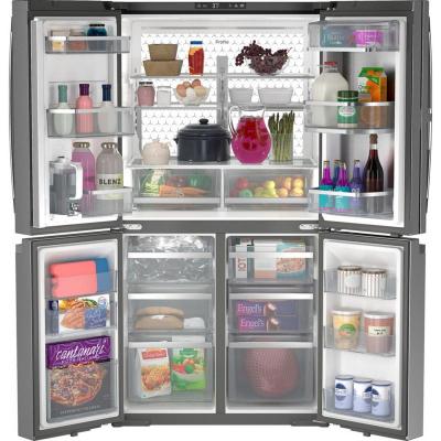 36" GE Profile 28.4 Cu. Ft. 4-Door French Door Refrigerator - PAD28BYTFS