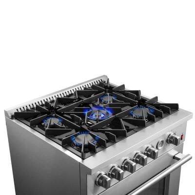 30" Forno Giovanni Gas 5 Burners 4.32 cu.ft. Convection Oven Range - FFSGS6274-30
