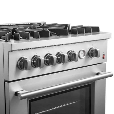30" Forno Giovanni Gas 5 Burners 4.32 cu.ft. Convection Oven Range - FFSGS6274-30
