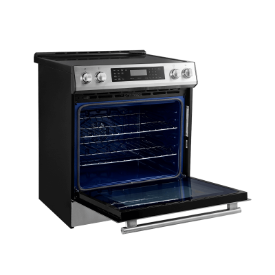 30" Forno Espresso Donatello Slide-In Induction Range Stainless-Steel - FFSIN0905-30