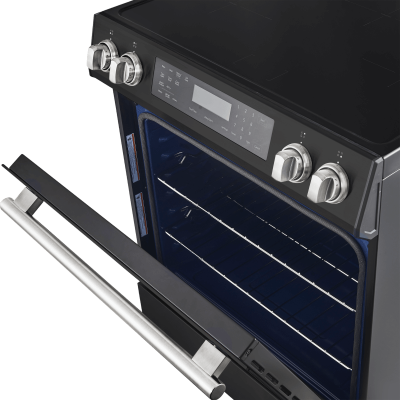 30" Forno Espresso Donatello Slide-In Induction Range Black - FFSIN0905-30BLK