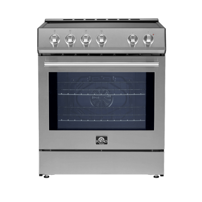 30" Forno Leonardo Espresso Slide-In Electric Induction Range - FFSIN0982-30