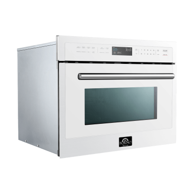 24" Forno 1.6 Cu. Ft. Oliena 1750 Watt Compact Oven Microwave - FMWDR3093-24WHT