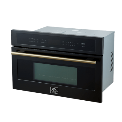 30" Forno 1.6 Cu. Ft. Oliena Compact Oven 1000 Watt Microwave - FMWDR3093-30BLK