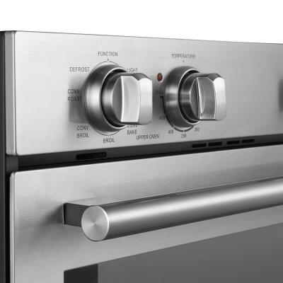 30" Forno Vomero Double Wall Oven with 10 Cu. Ft. 7100 Watts Convection Oven with Mechanical Control in Stainless-Steel - FBOEL1324-30