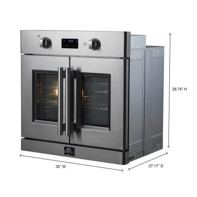 30" Forno Asti Electric French Door Wall Oven - FBOEL1333-30