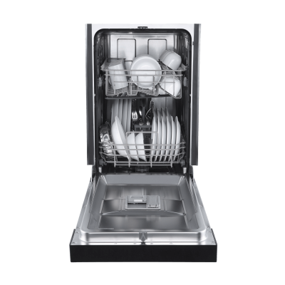18″ Forno Polo Black Dishwasher - FDWBI8041-18BLK